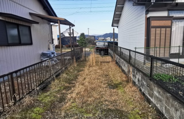 敷地へ進入部分