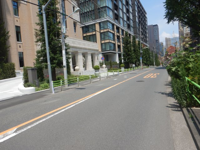 前面道路