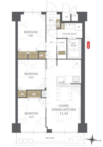 間取り：311002303916