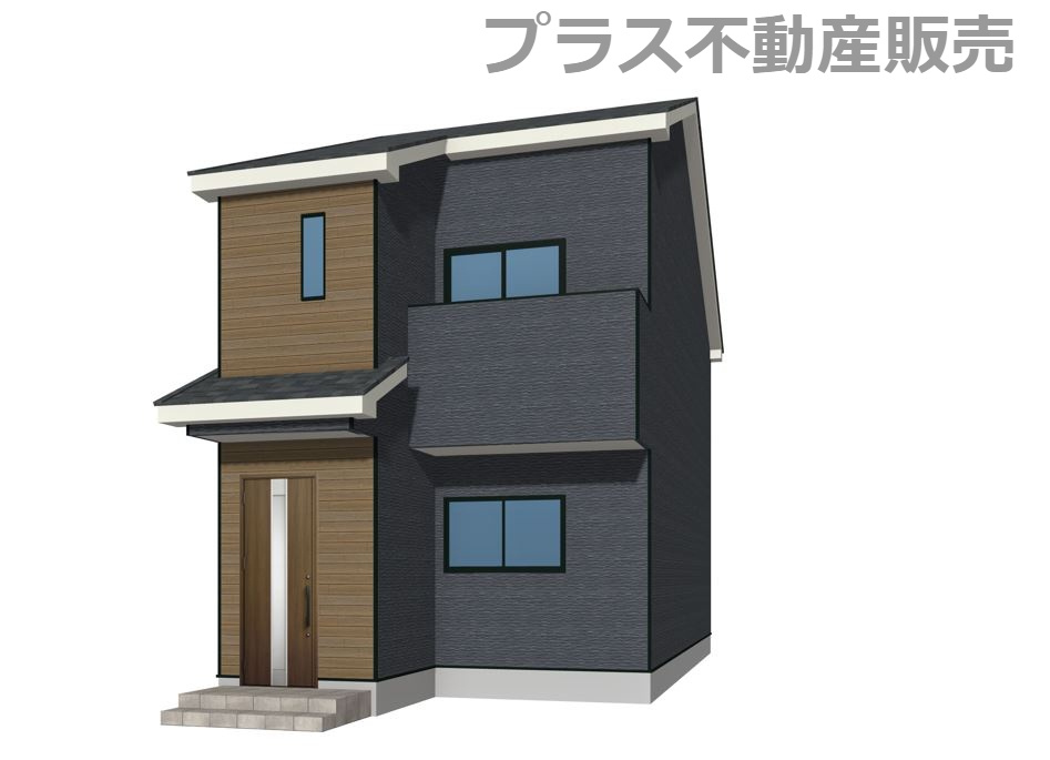 完成イメージの外観パースです。
