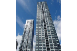 シティタワーズ豊洲ザ・ツインの外観