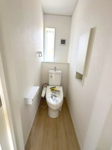 現地写真。2階にもトイレです。