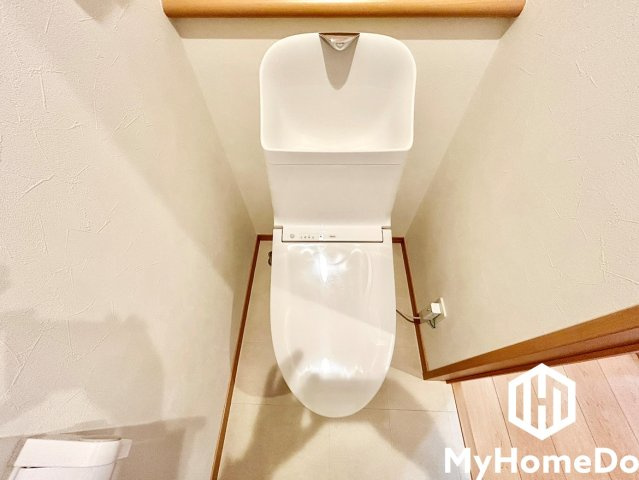 清潔感あふれるゆとりのあるトイレ空間で、毎日を快適に過ごせる住まい