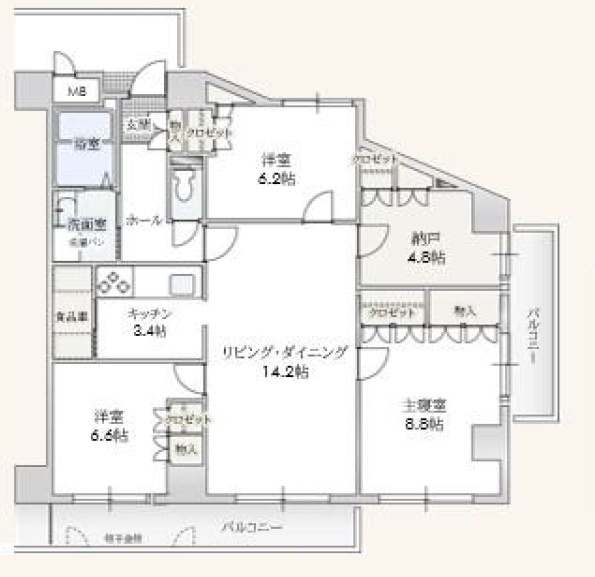 間取り：328000641011