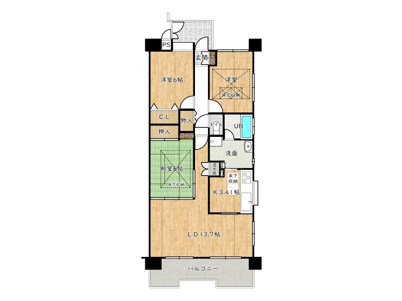 間取り：328000607696