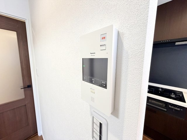 モニター付きオートロックで安心のセキュリティ　