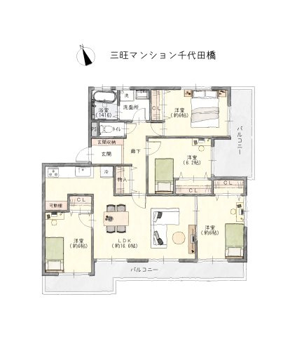 間取り：323000517703