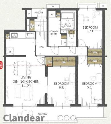 間取り：311002343552