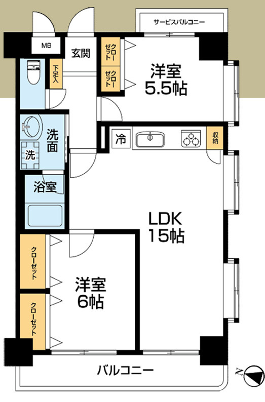間取り：328000659586