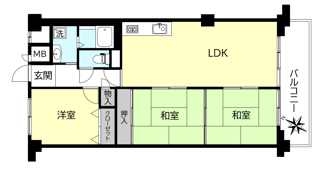 間取り：328000595163