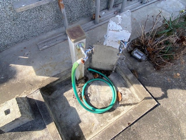 便利な外水栓付きです！