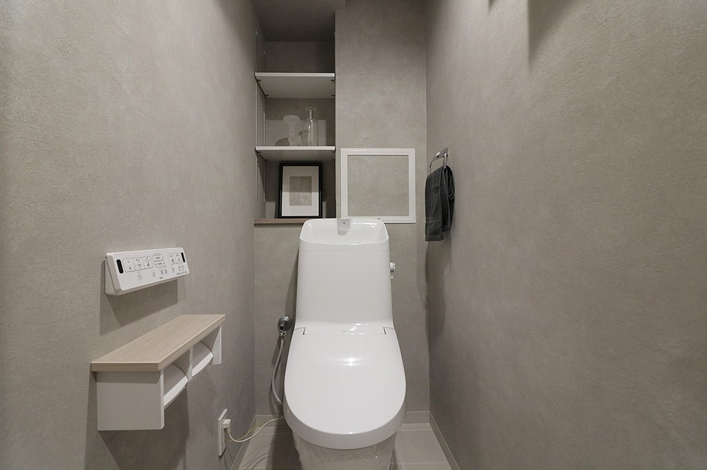 シンプルで使いやすいトイレです