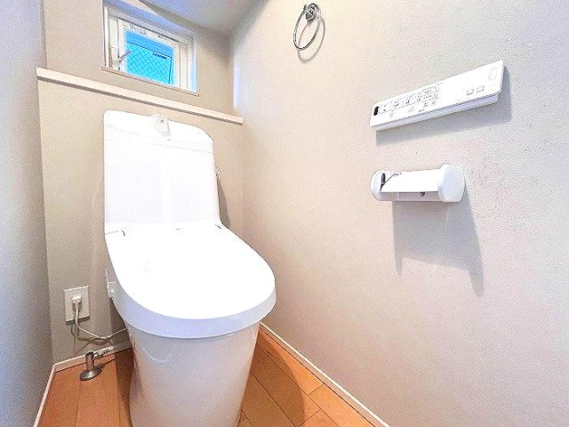 トイレも新品で清潔感があります！