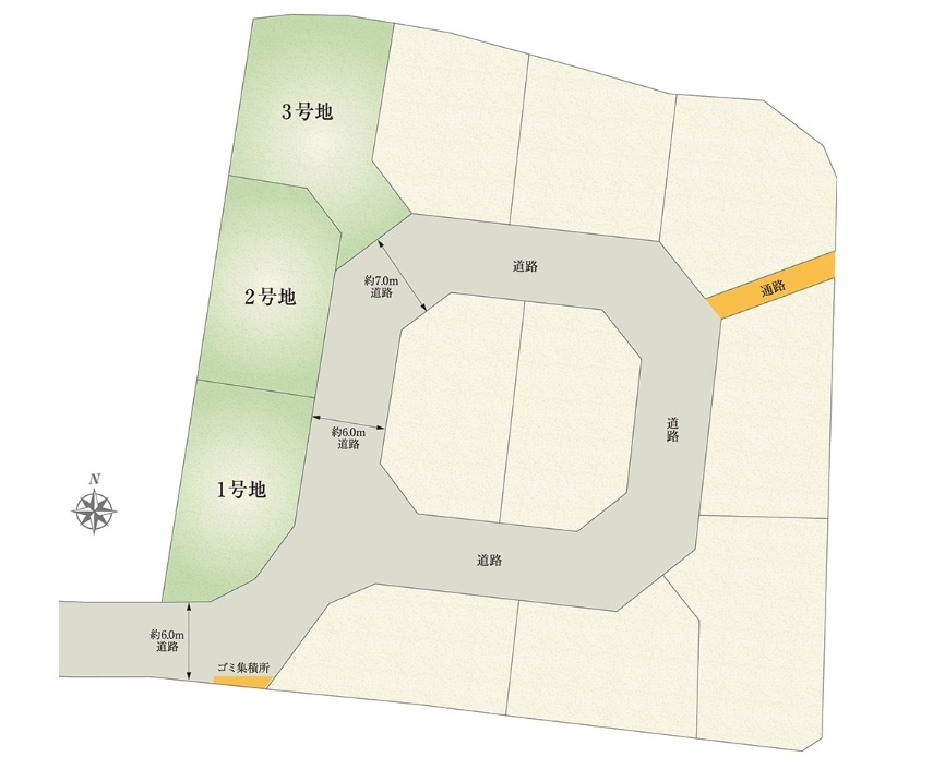 区画図