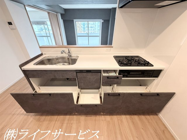 使い勝手の良い引き出し収納