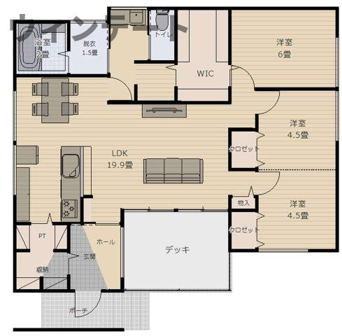 間取り：308000174347