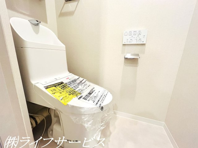 温水洗浄便座付トイレ新調