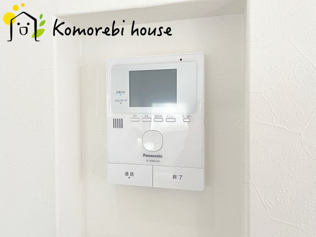 モニター付きインターフォンです