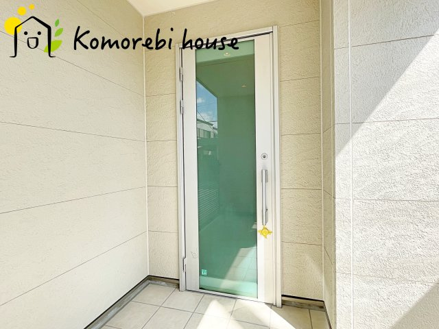 ゆったりとした玄関です