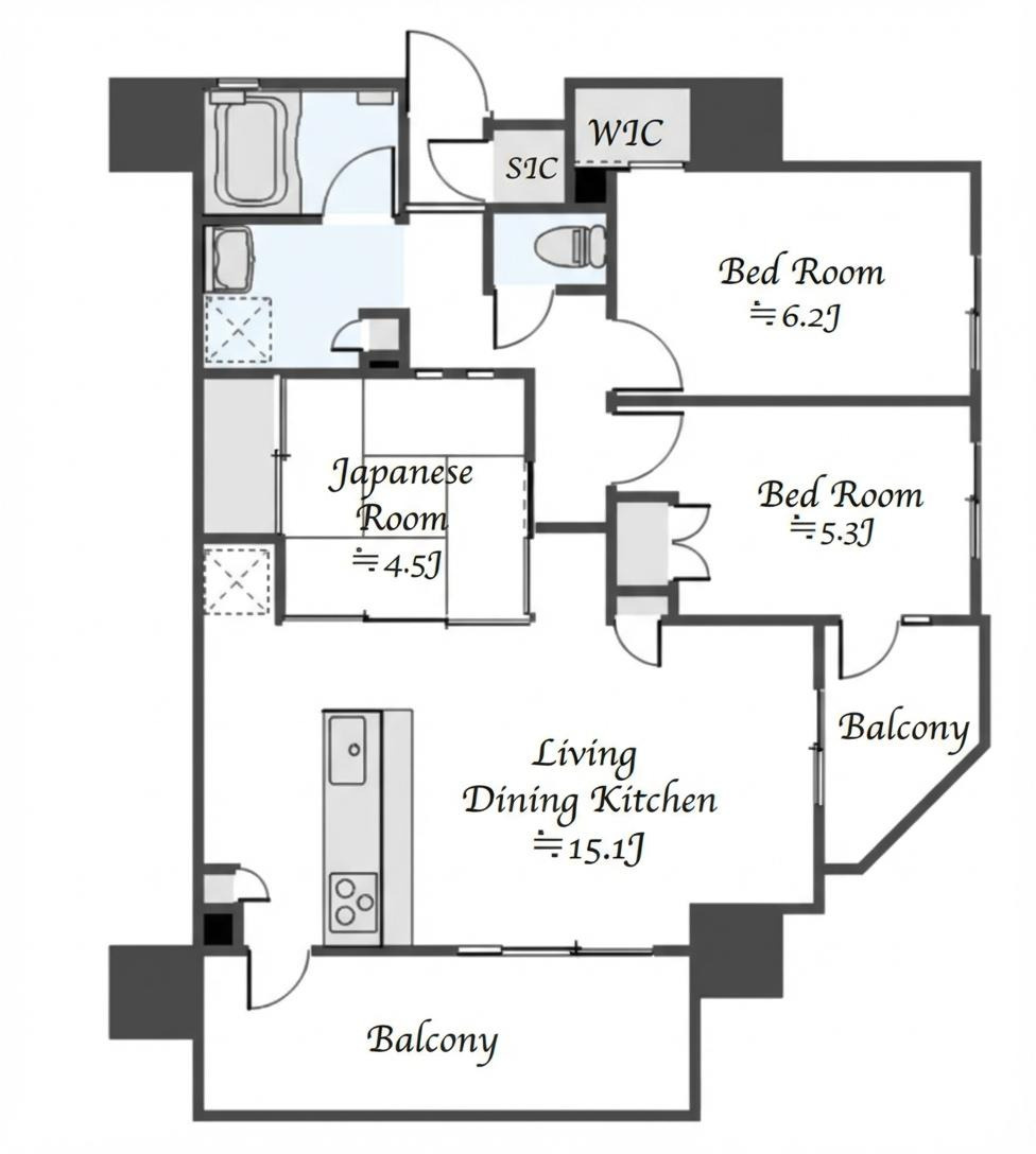 間取り：313004611057