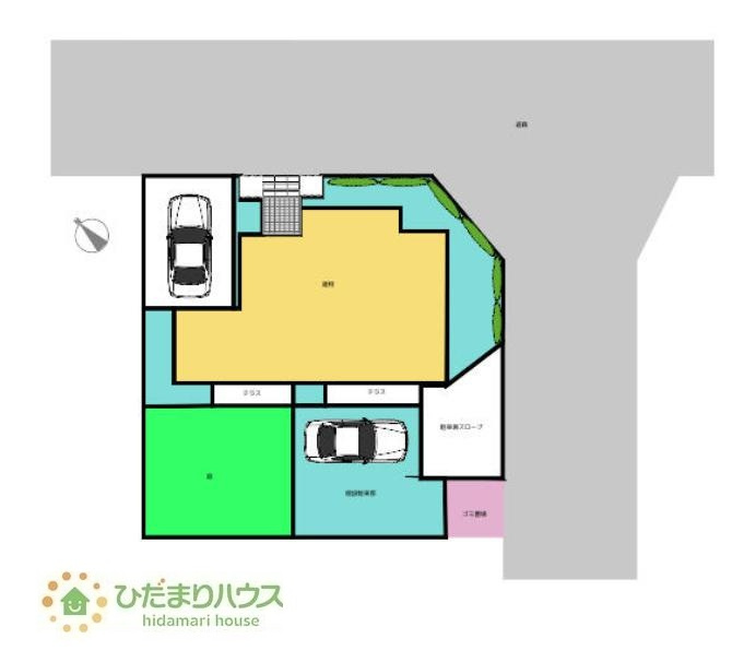 角地につき日当たり・風通し良好です☆