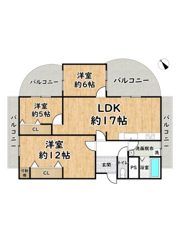 間取り：328000607074