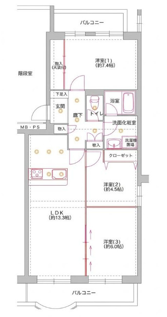 間取り：328000682650