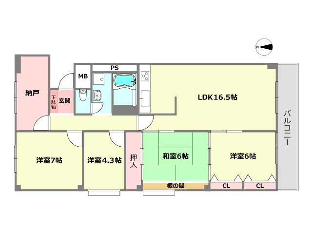 間取り：328000554463