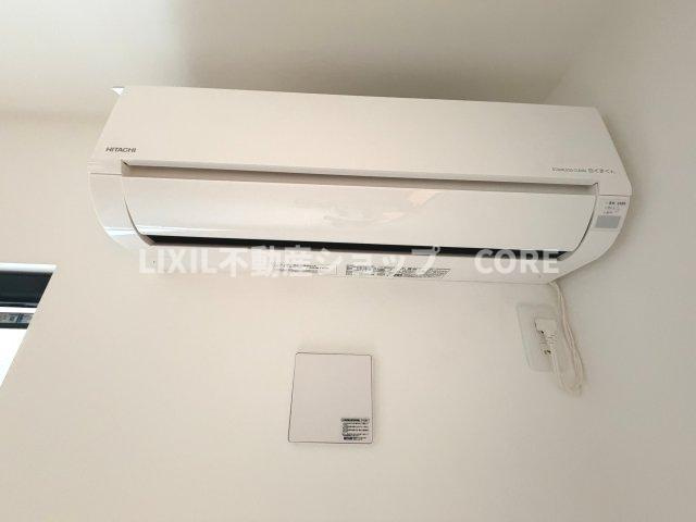 エアコン付きで1年中快適にお過ごし頂けます。お引越しの初期費用を抑えることができる嬉しい設備です。