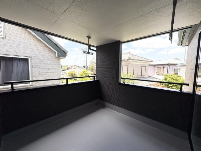 急な雨にも安心のインナーバルコニーです！