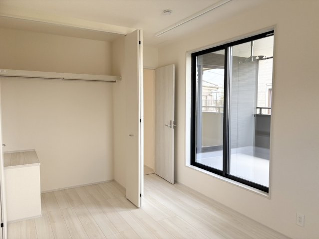 全居室収納付きで、お部屋がすっきり片付きます。