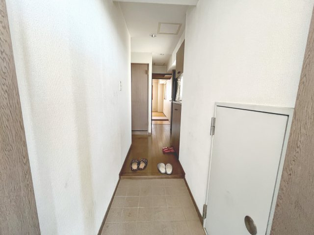ゆったりとした玄関です