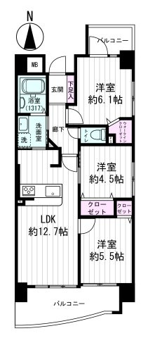 間取り：327002785442
