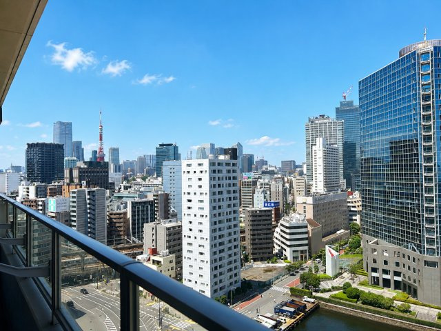 バルコニーからの眺望(北西)