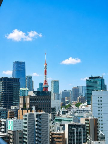 バルコニーからの眺望(北西)
