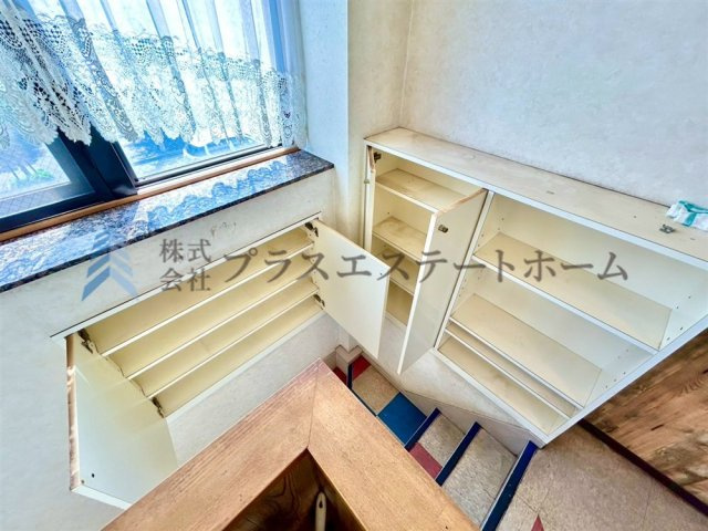 2階宴会用のお客様シューズボックス♪