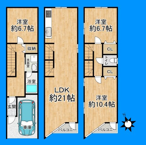 間取り：327002924722