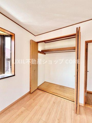 全居室に収納を完備しておりますので、居室の全空間を有効活用出来ます。　