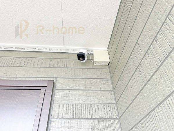 【筑西市下川島第2 新築戸建て 2号棟の防犯設備】