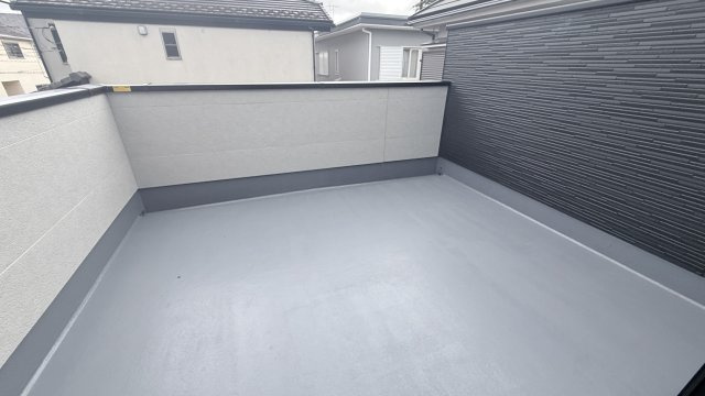 プライベート感のあるルーフバルコニー。おうち時間をゆっくり過ごせる特別な空間です。