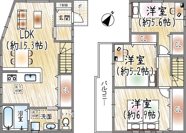 間取り：327002266393