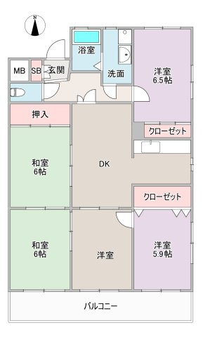 間取り：323000515185