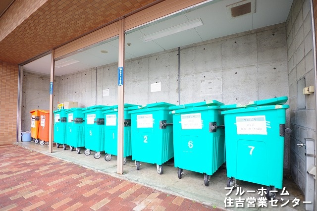 ゴミ置き場です。