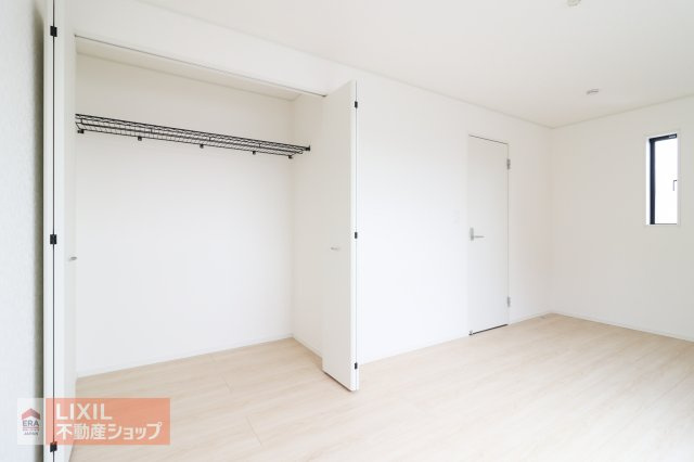 【収納】現地完成写真。しっかり収納がついております！