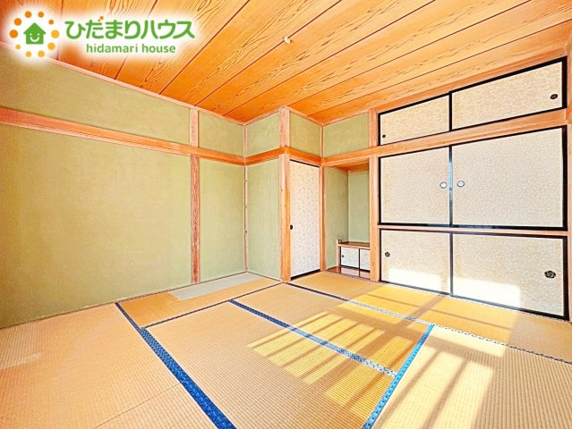 赤ちゃんスペースや客間など、多彩な用途で使用できる和室☆