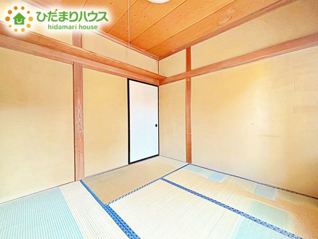 赤ちゃんスペースや客間など、多彩な用途で使用できる和室☆