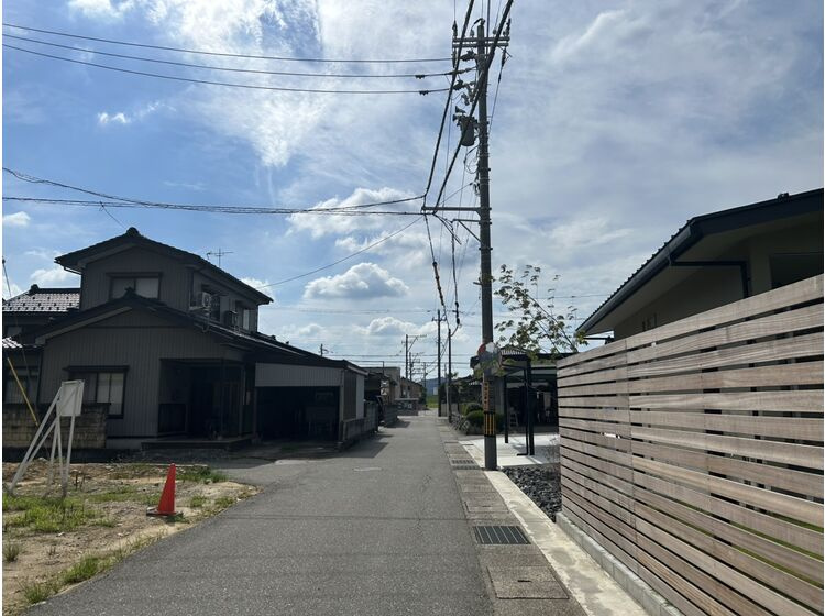 前面道路