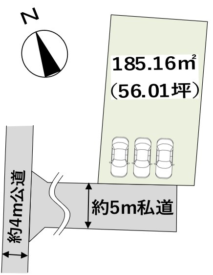 カースペース並列3台可能！