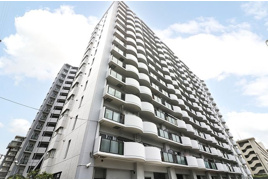 コスモ鶴見緑地WESTの外観