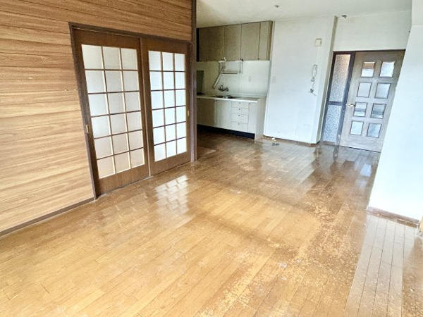 【四軒家住宅の居間】